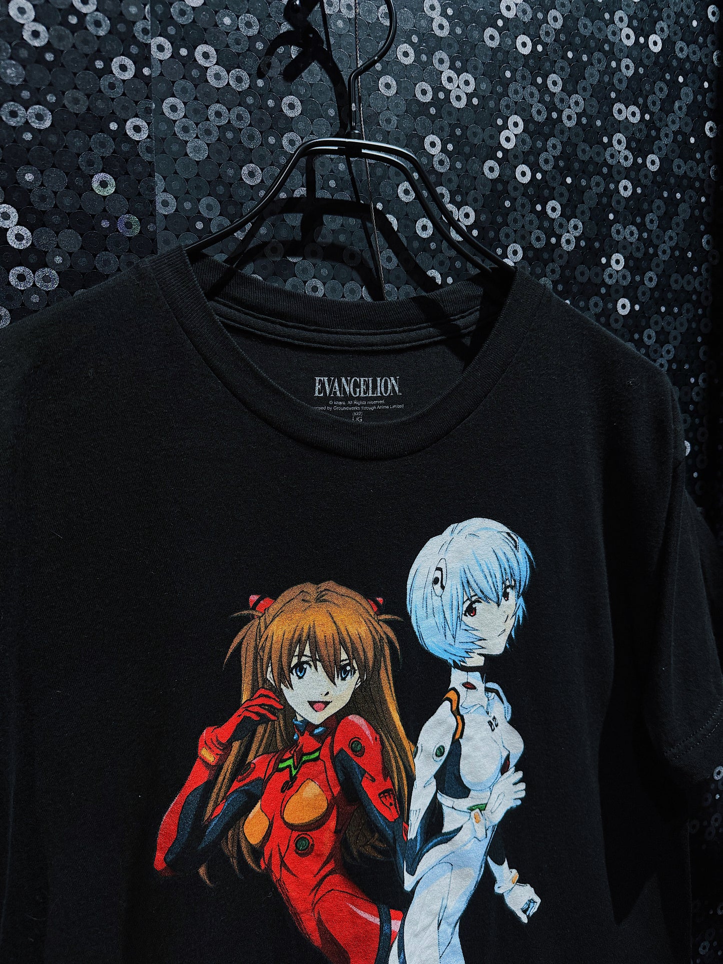 【ÆIEM】official EVANGELION Asuka Langley & Rei Ayanami Graphic T-shirt