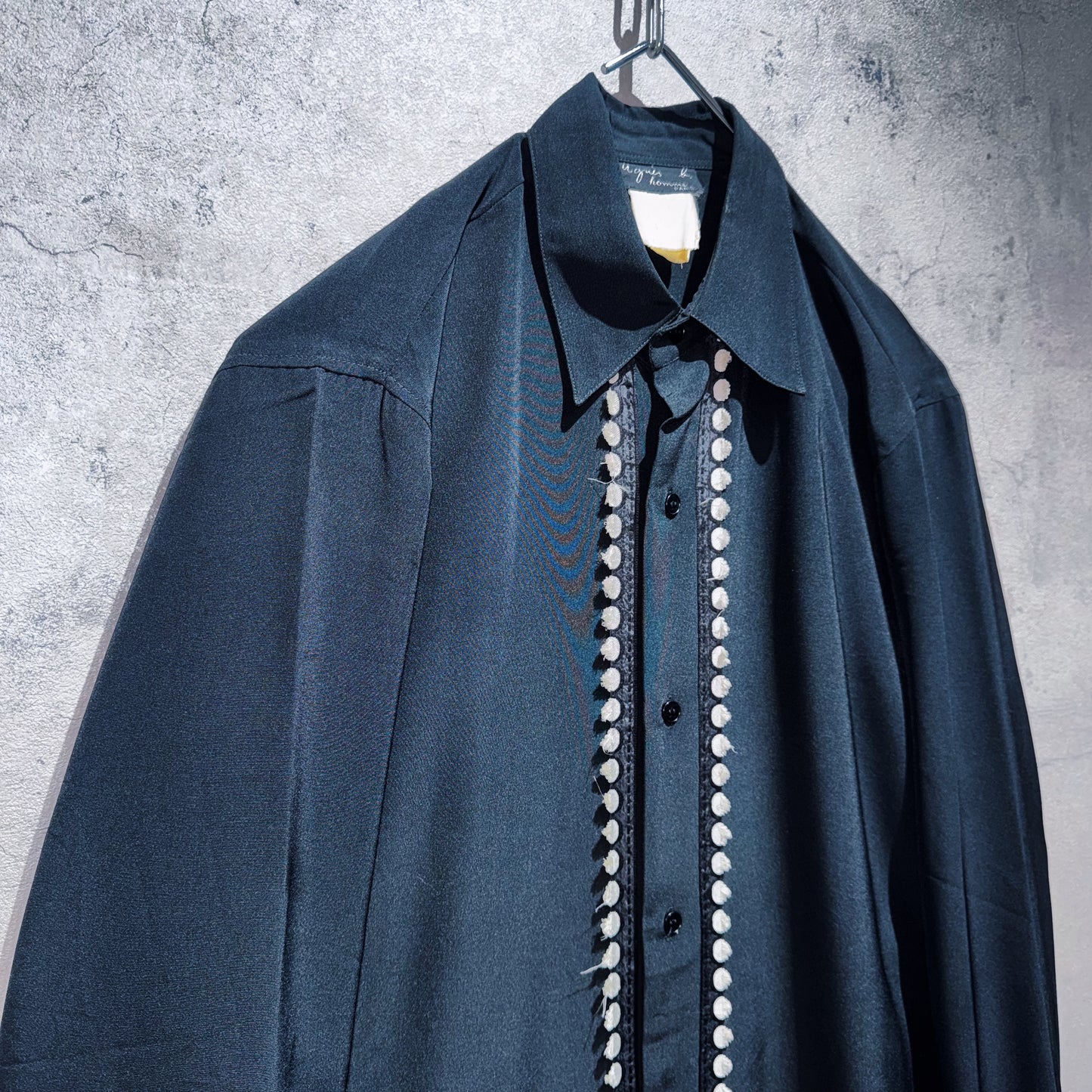 "agnès b. homme"studs-like design shirt