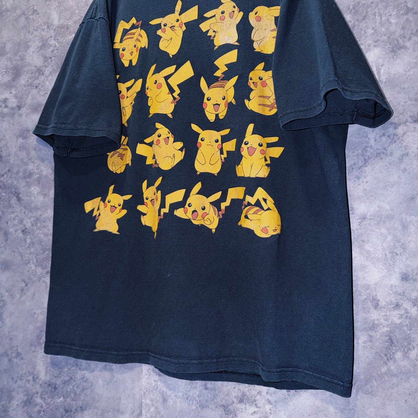 【doppio】vintage “Pikachu”character print design T-shirt
