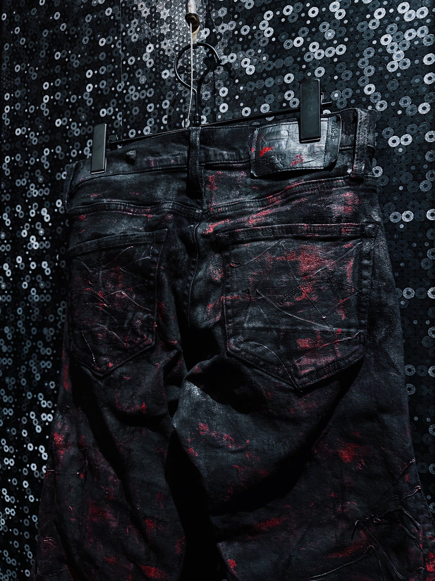 【ÆIEM】vivid notes IRON VEIN flare pants