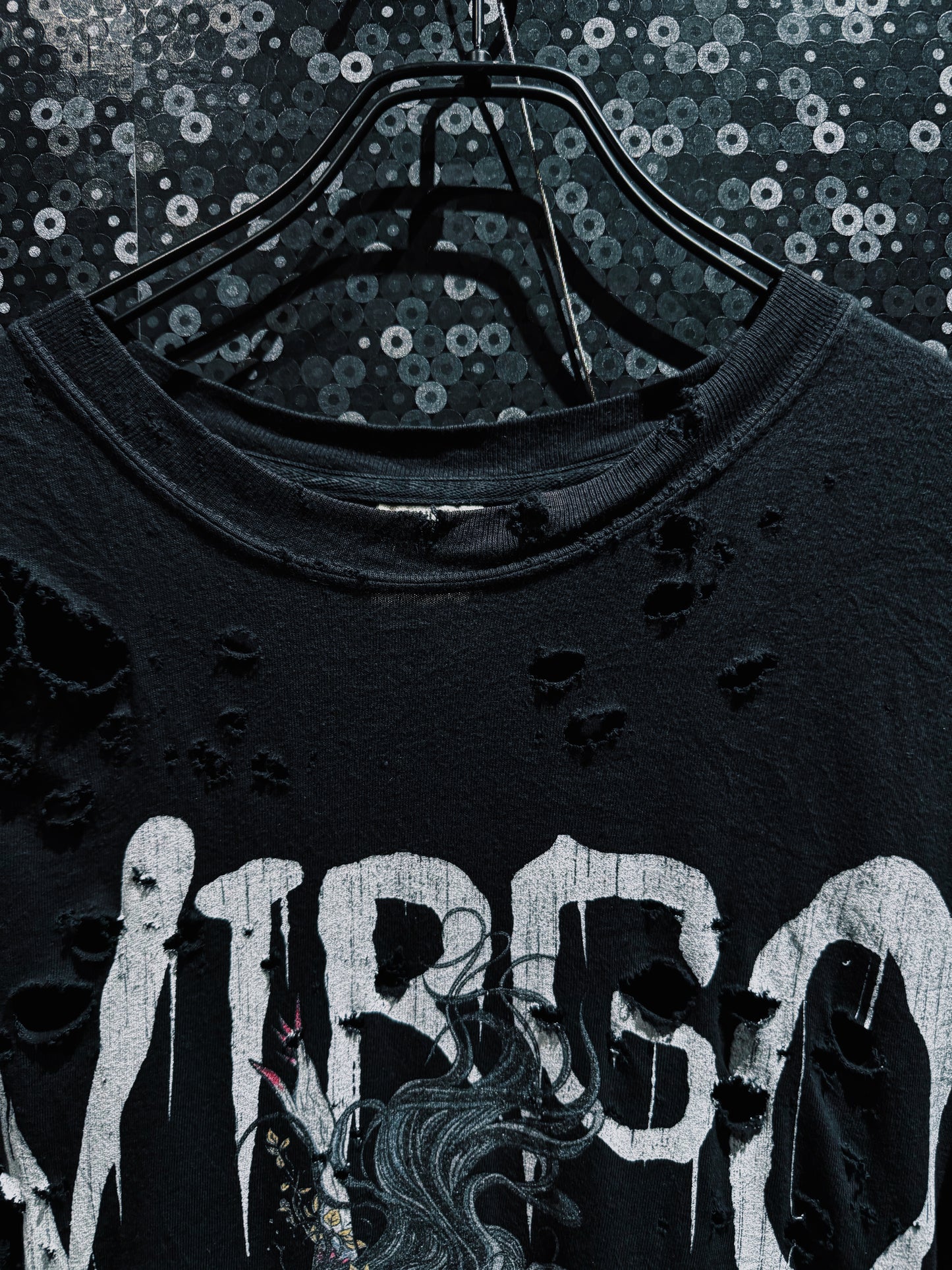【ÆIEM】Natural “boro” Remake MURSO Graphic T-shirt