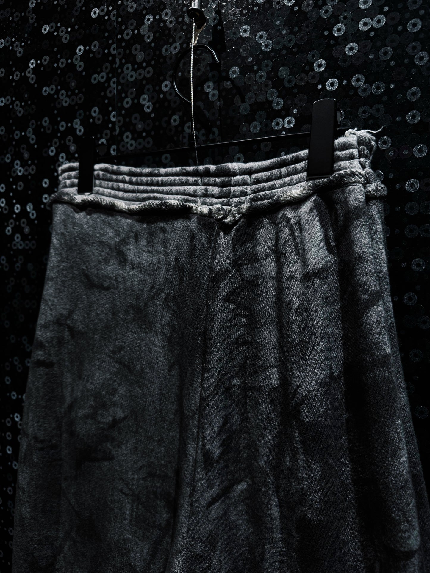 【ÆIEM】再倖築 Ash Damage Wide Sweat Pants