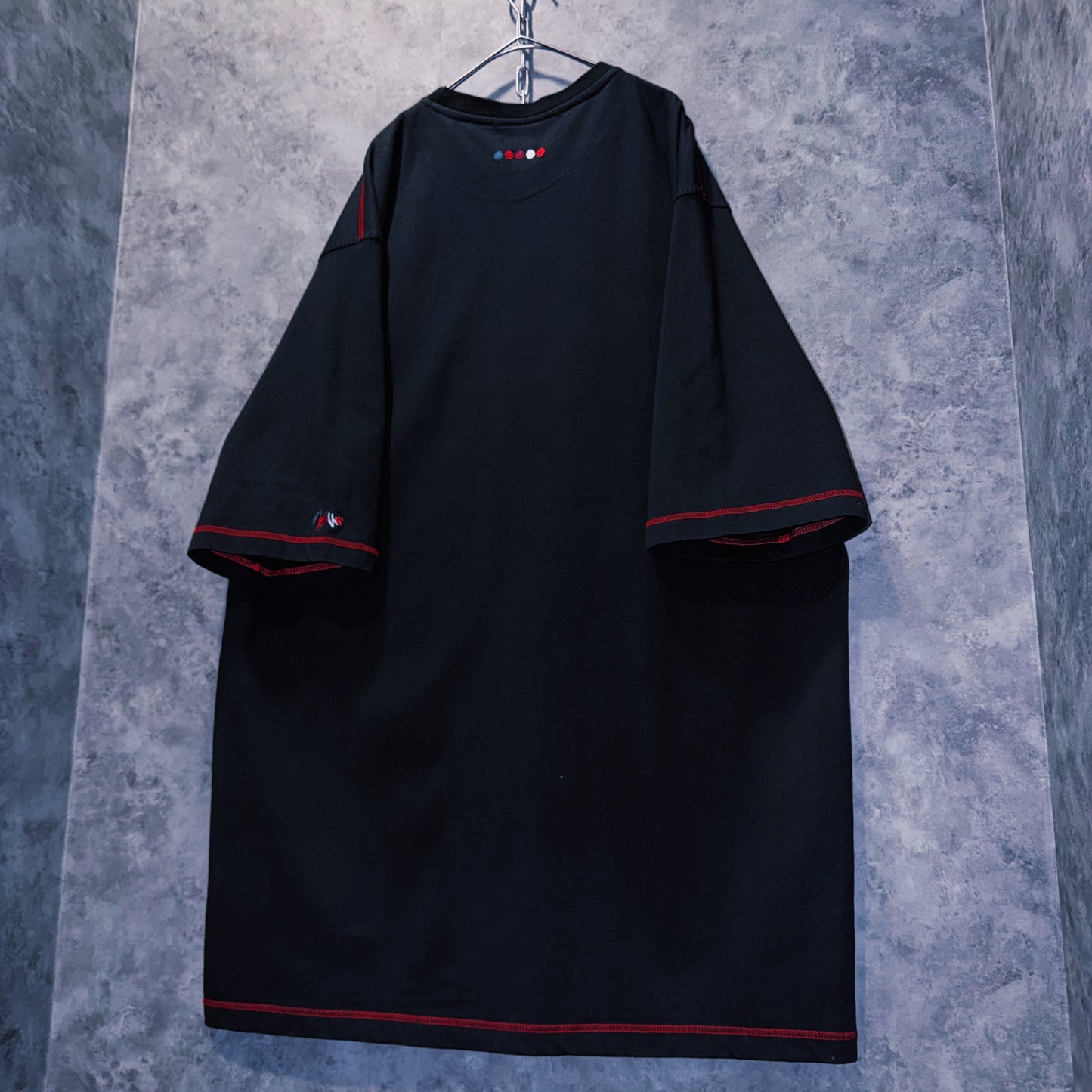 【doppio】vintage “COOGI” embroidery design big silhouette T-shirt