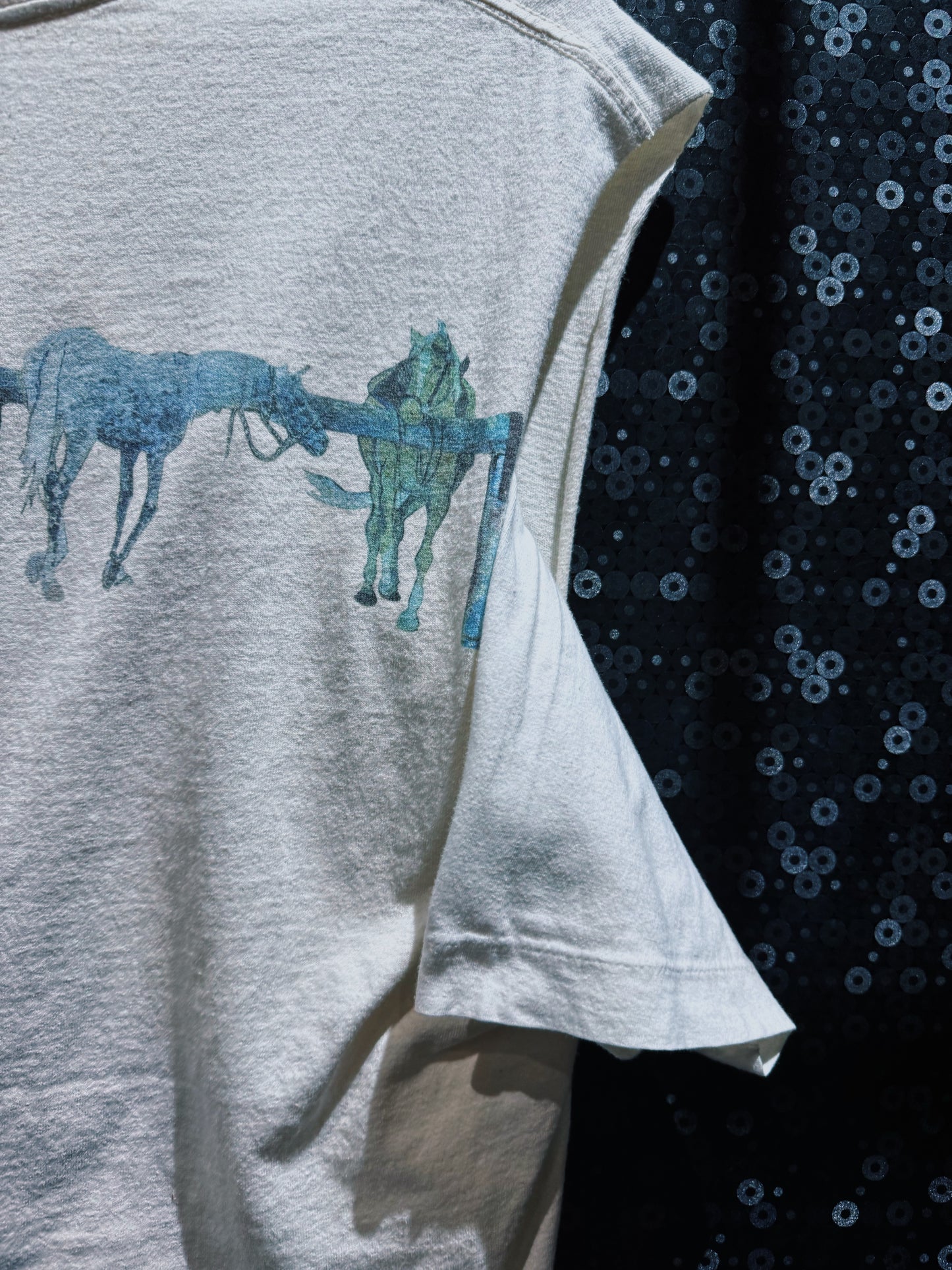 【ÆIEM】再倖築 “III Way Equine Docking” Reconstruction T-Shirt
