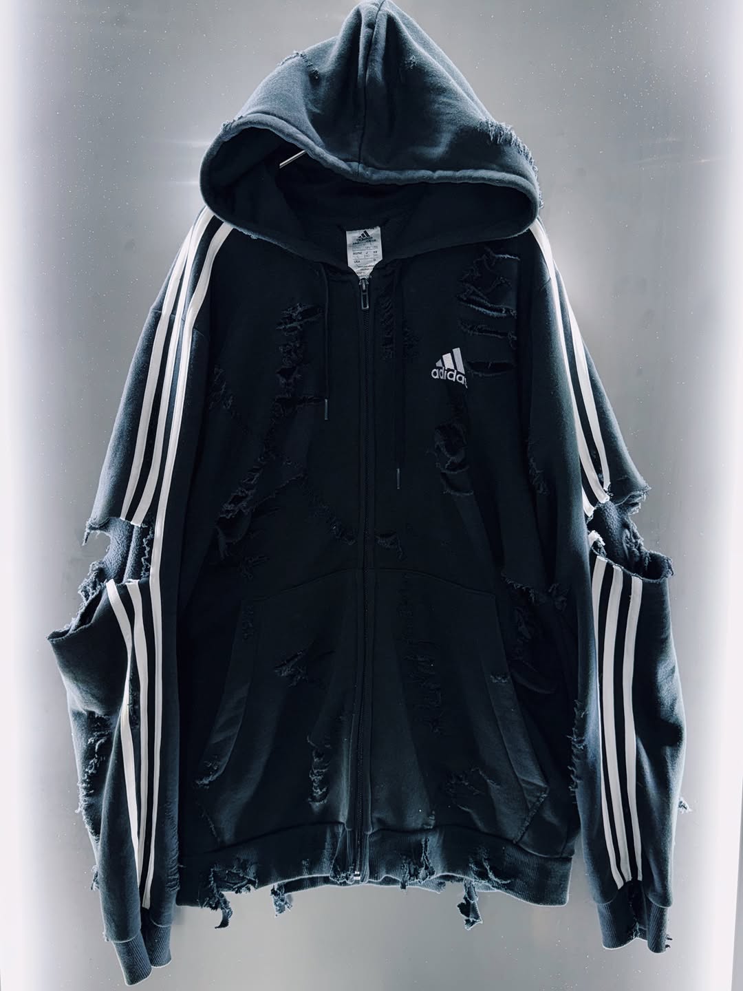 special AYNE Original vintage adidas "boro" Re:make pullover