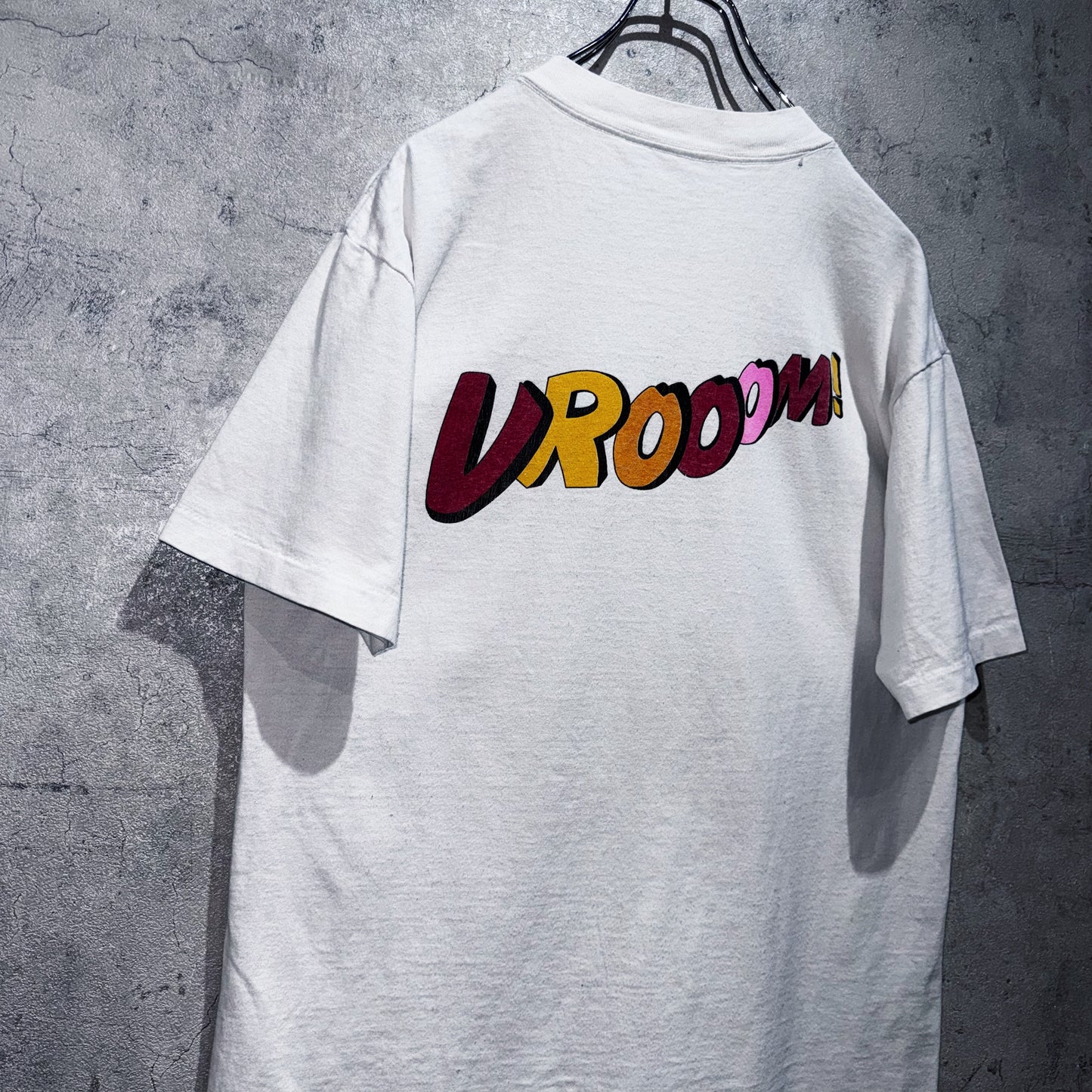 80's"Disney"Who Framed Roger Rabbit Vrooom design vintage T shirt