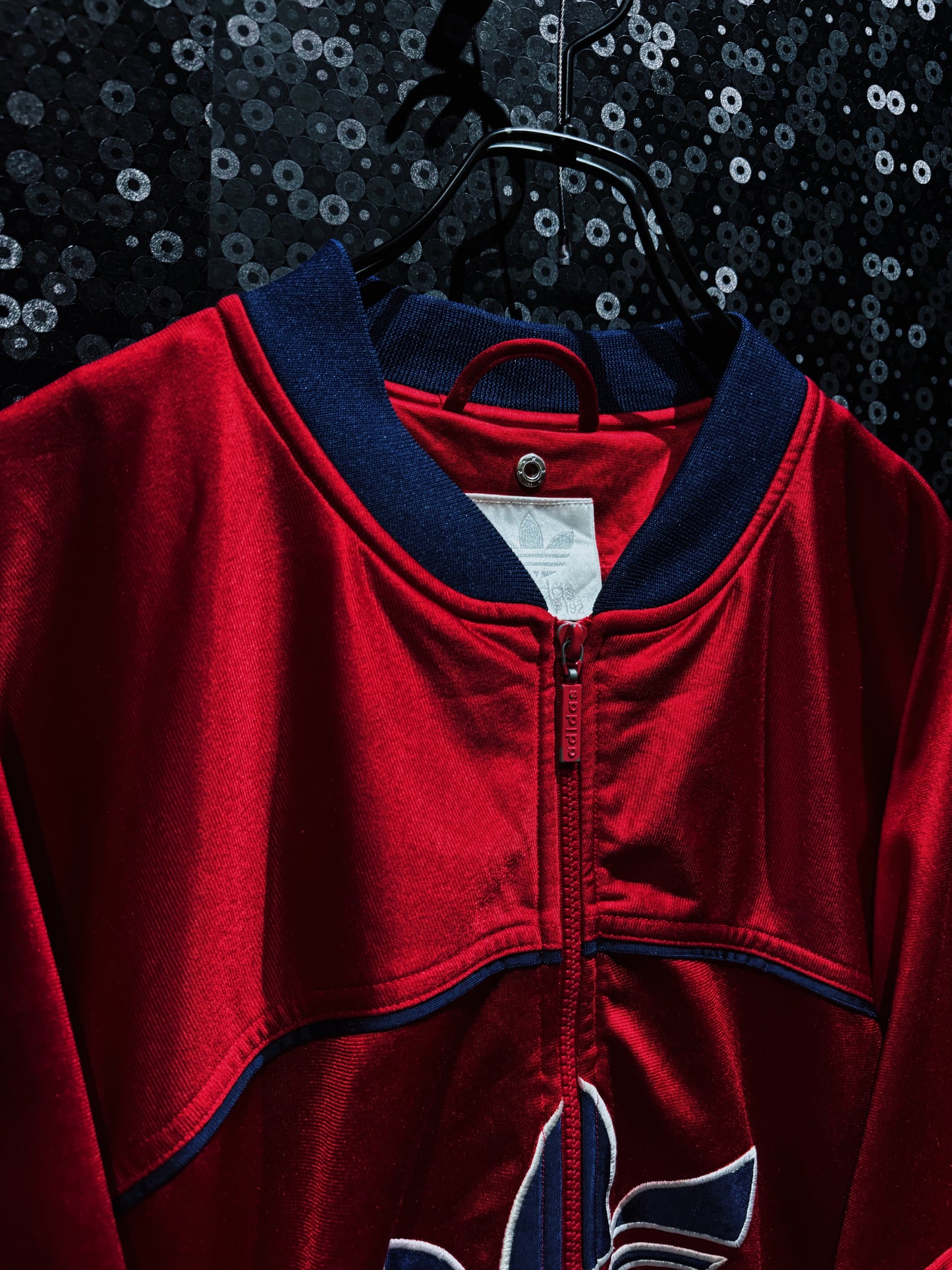 【ÆIEM】adidas originals Oversized Trefoil Embroidery Switching Track Jacket