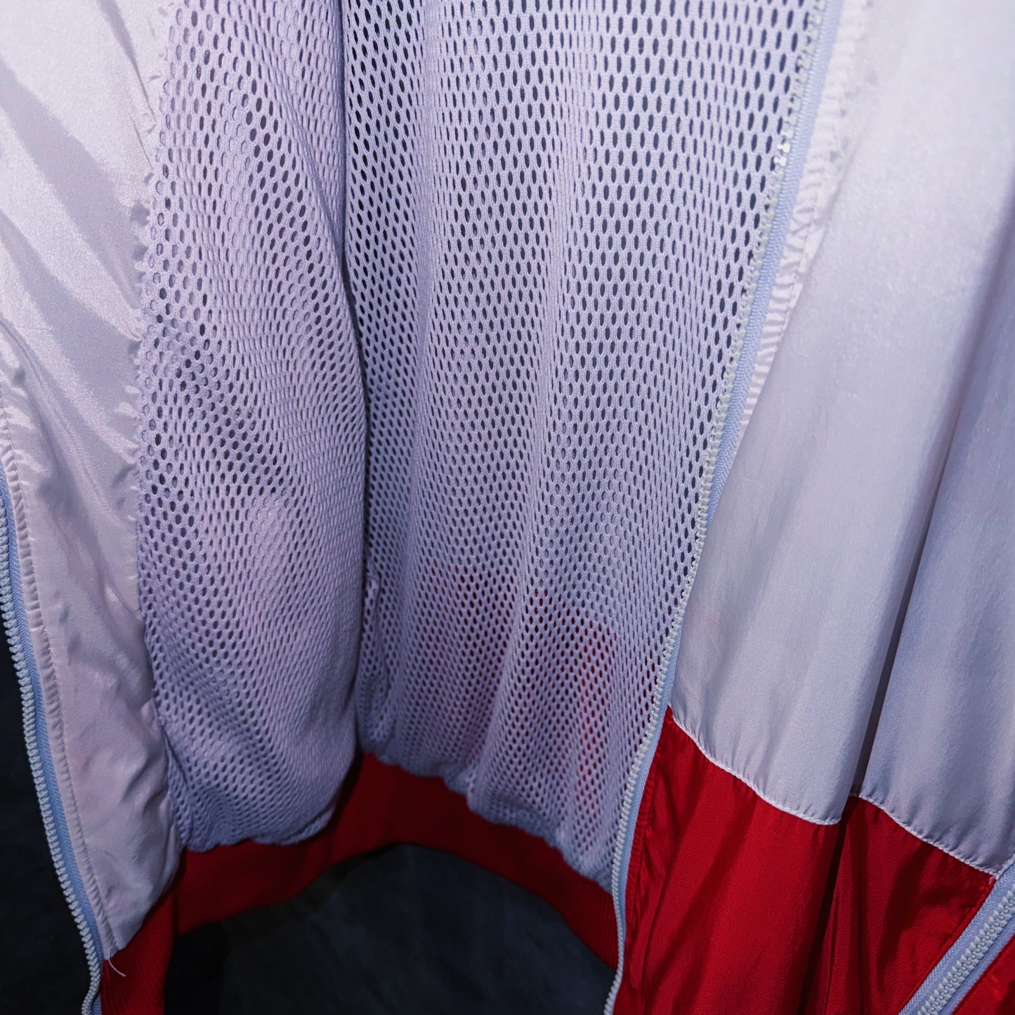【doppio】90’s vintage “adidas” elbow patch design Nylon jacket