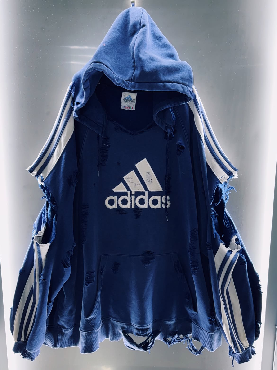 special AYNE Original vintage adidas "boro" Re:make pullover