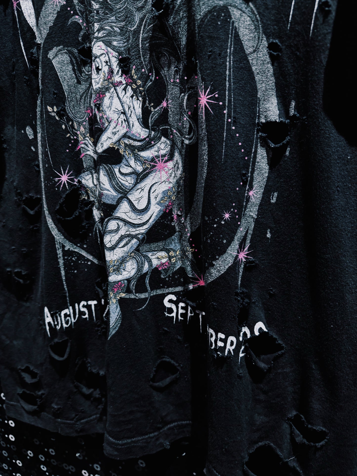 【ÆIEM】Natural “boro” Remake MURSO Graphic T-shirt