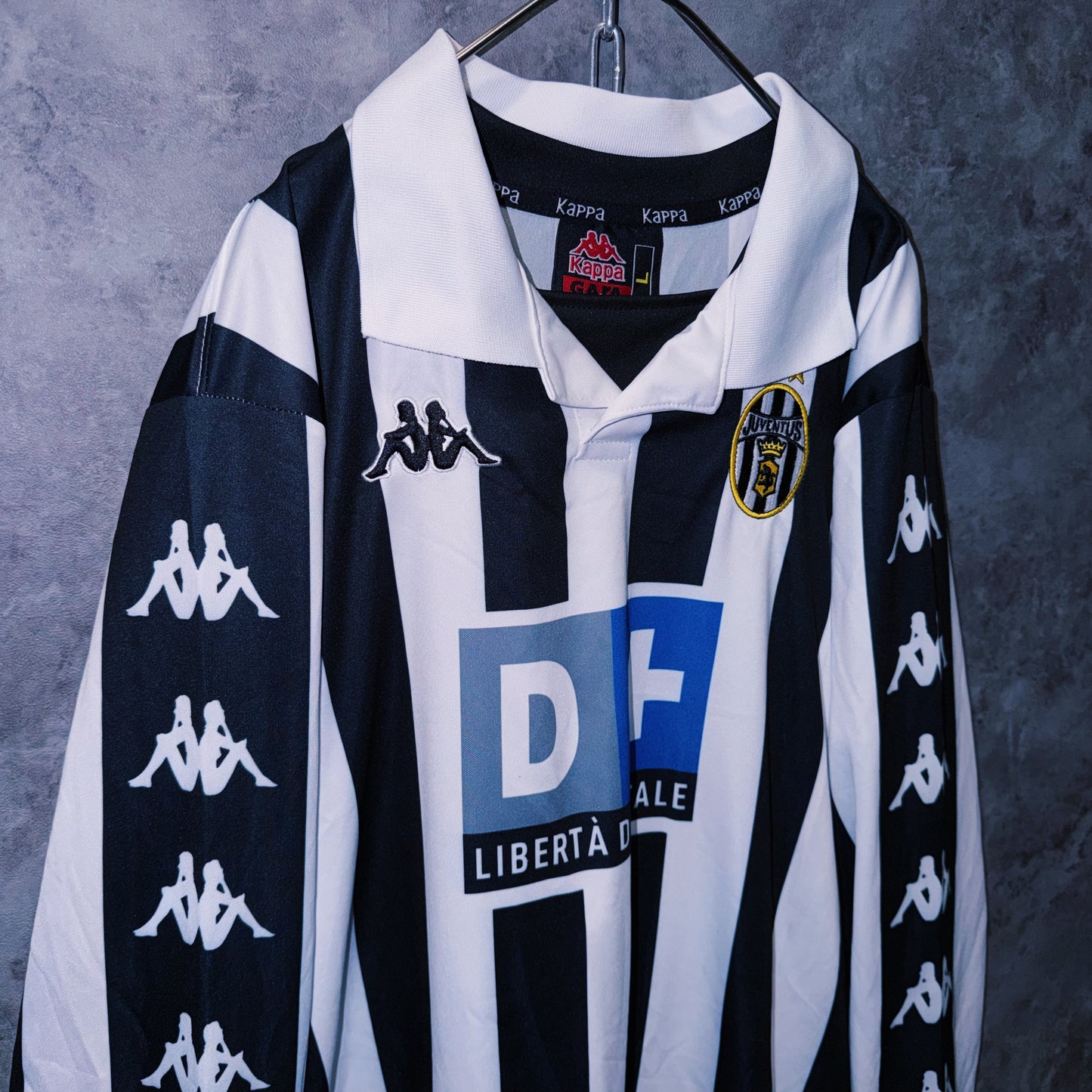 【doppio】90’s vintage “Juventus”No.21” Zidane” long sleeve game shirt