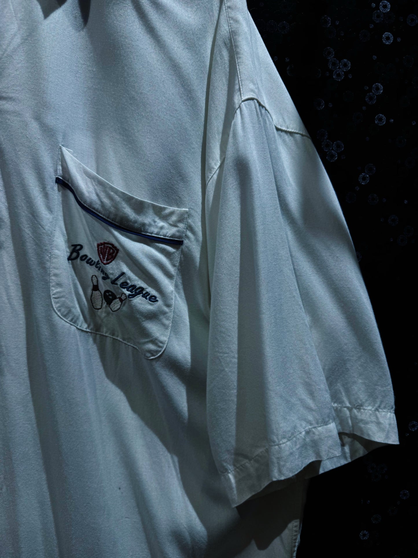 【ÆIEM】Warner Bros. Vintage “Taz Bowling League” Open Collar Shirt