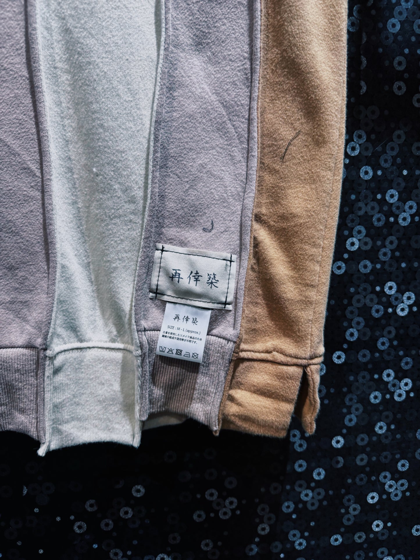 【ÆIEM】再倖築 “Earth Tone Multi Docking” No Sleeve T-Shirt