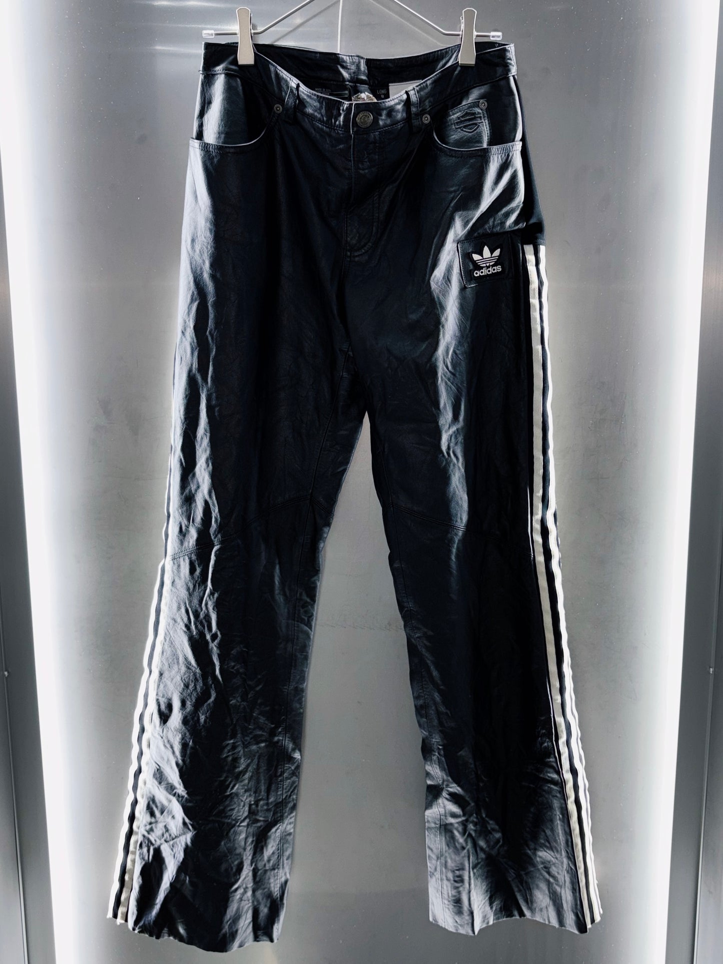 special "original re:make"
adidas × Harley-Davidson leather pants