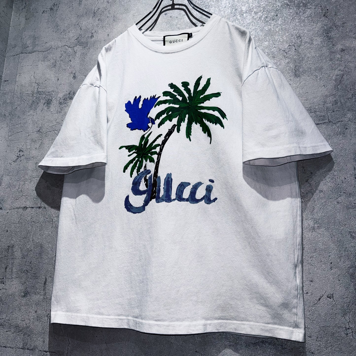 "GUCCI"Art graphic print design T shirt