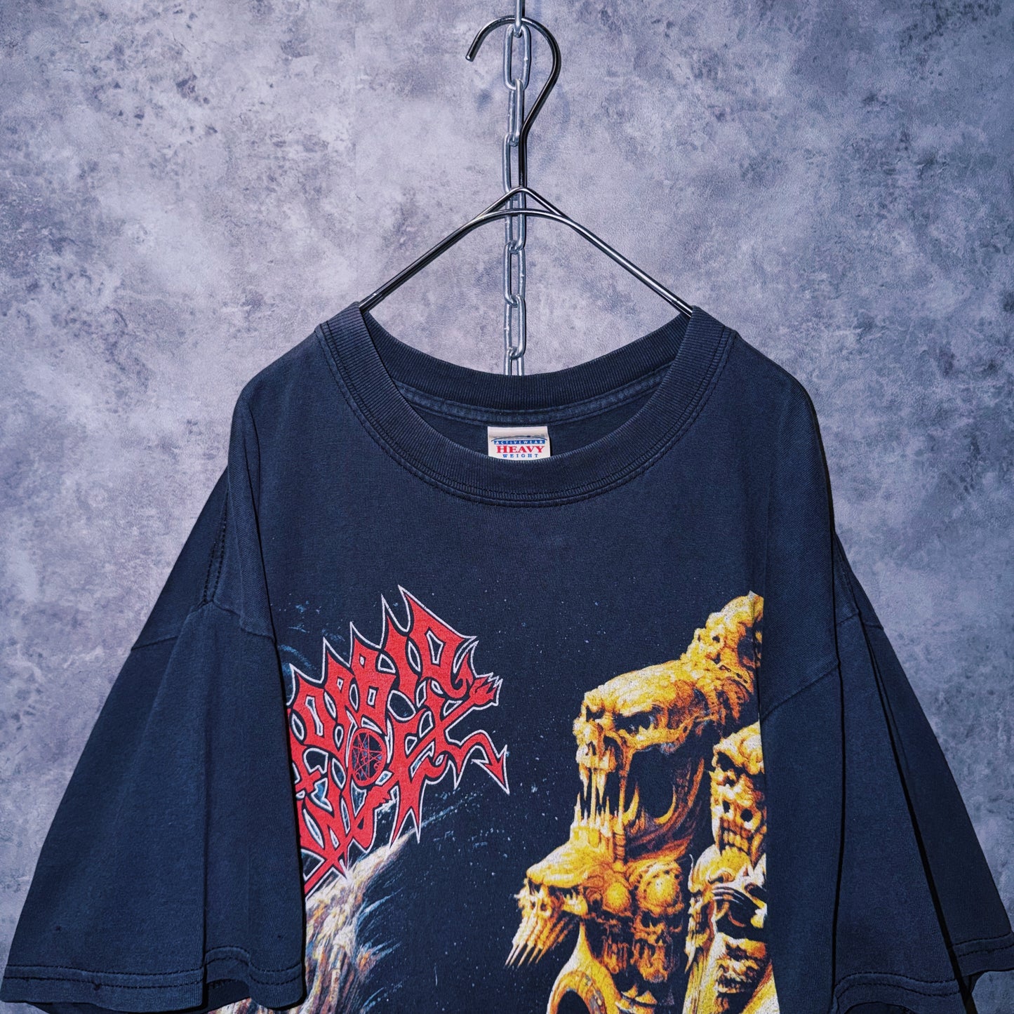 【doppio】vintage “Morbid Angel” album jacket design T-shirt