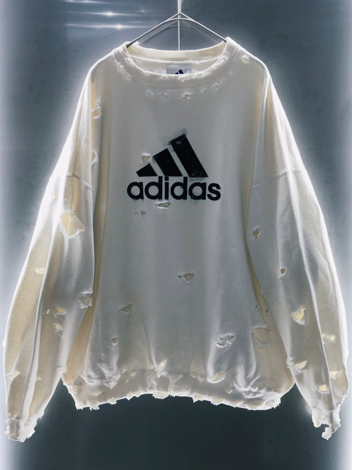 special AYNE Original vintage adidas "boro" Re:make pullover