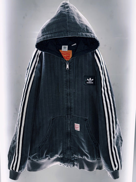 special Original Re:make
"adidas×LEVI'S" hooded denim jacket