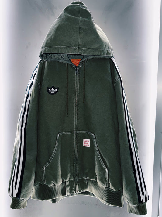 special Original Re:make
"adidas×LEVI'S" hooded denim jacket