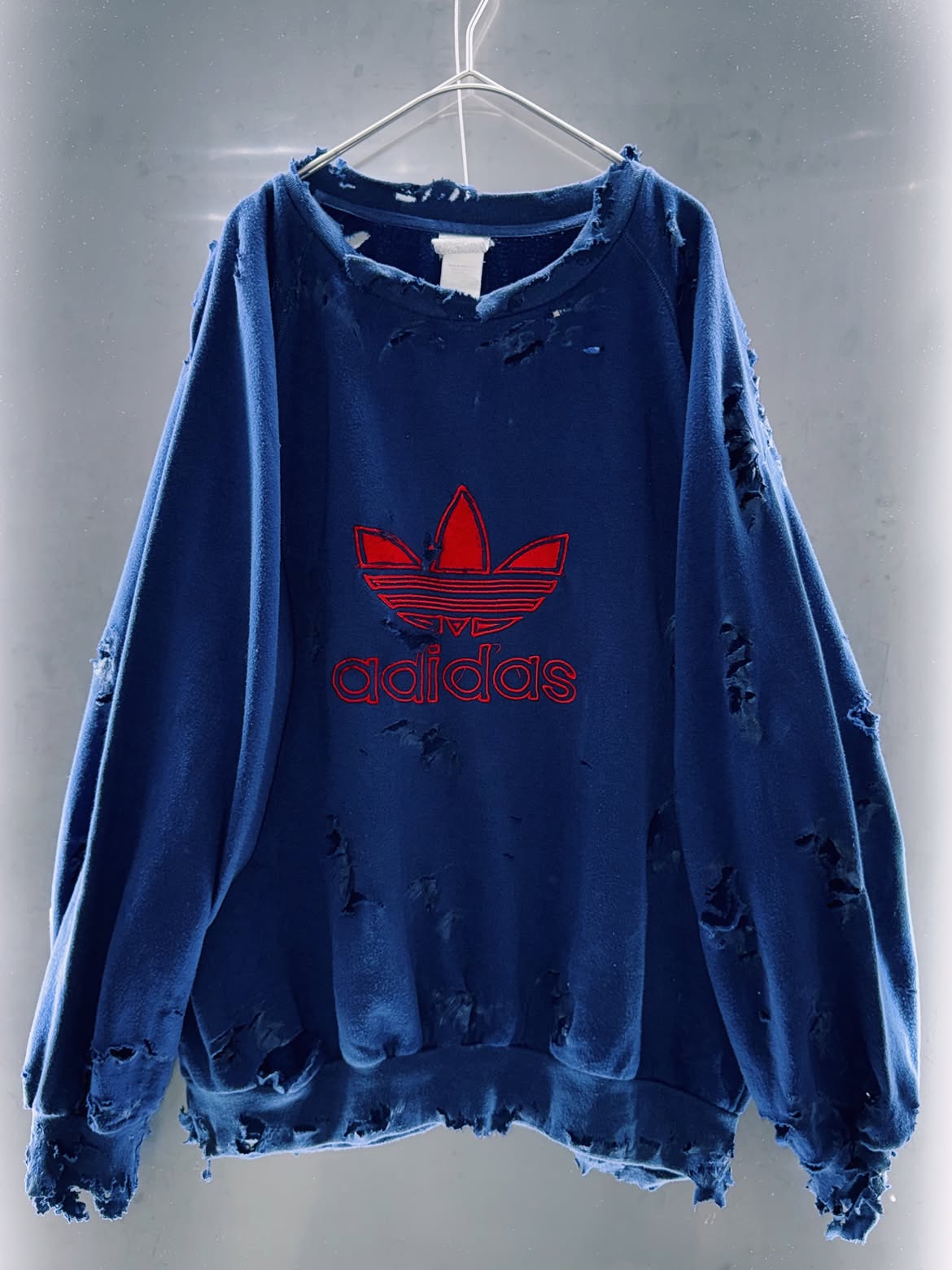 special AYNE Original vintage adidas "boro" Re:make pullover
