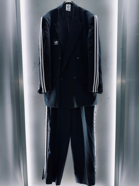 special "original re:meke" vintage "adidas"x vintage double breast SETUP three strip edition