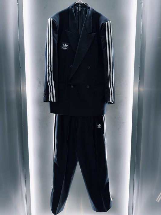 special "original re:meke" vintage "adidas"x vintage double breast SETUP three strip edition