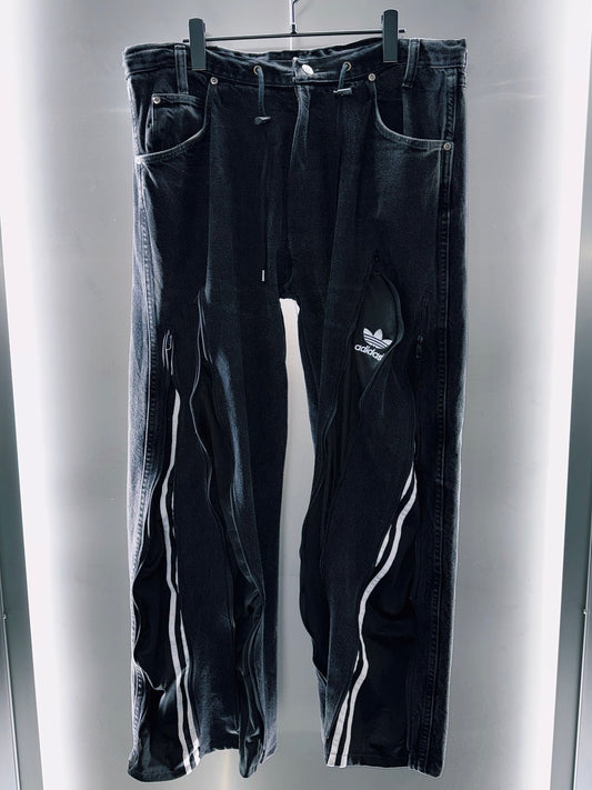 special Original Re:make adidas vintage denim pants