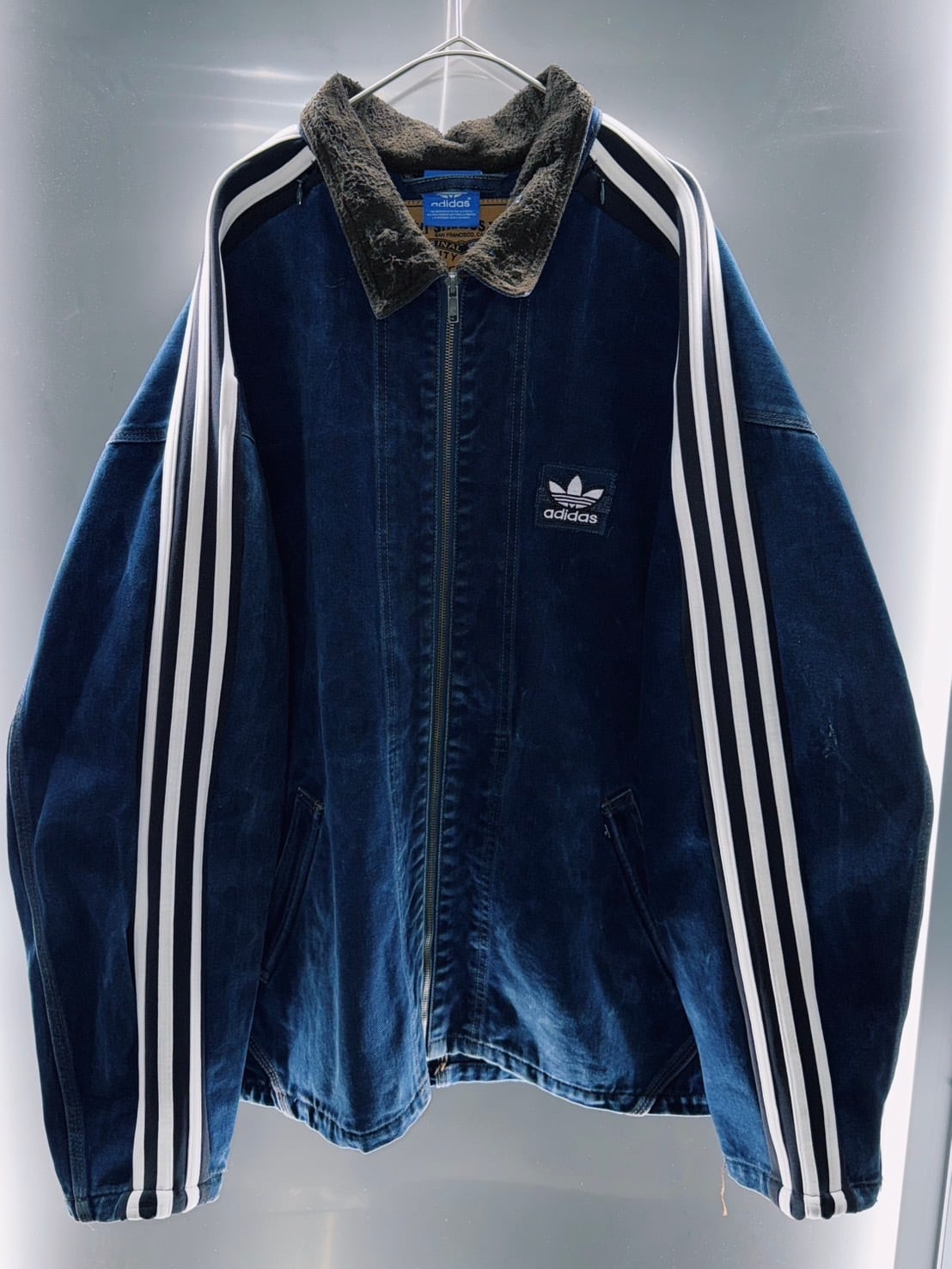 special Original Re:make adidasxLEVI'S  drizzler denim jacket