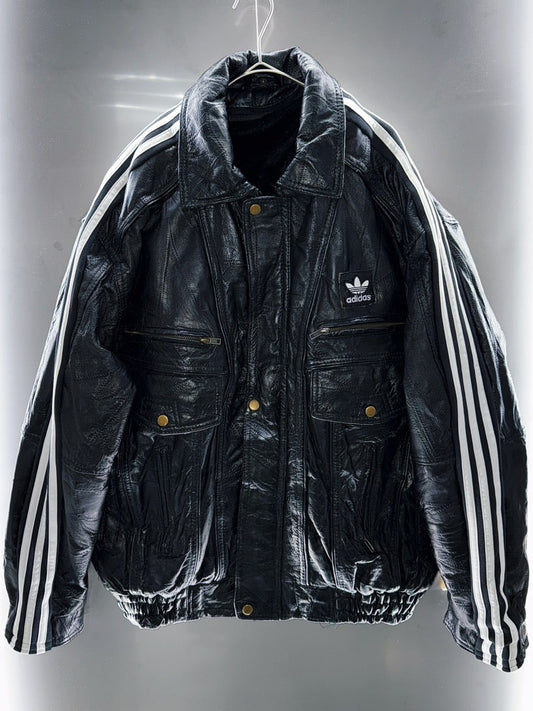 special "original re:meke" vintage
"adidas"x vintage leather jacket three strip edition