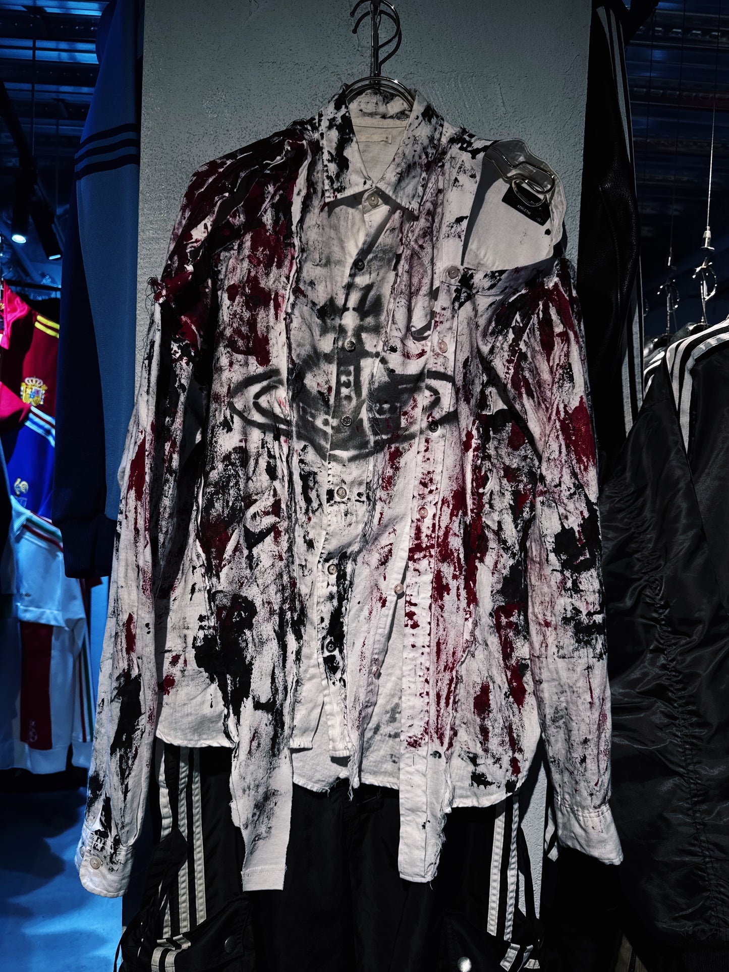 "vivid notes"再構築 The Anarchist's painting design Orbit shirt