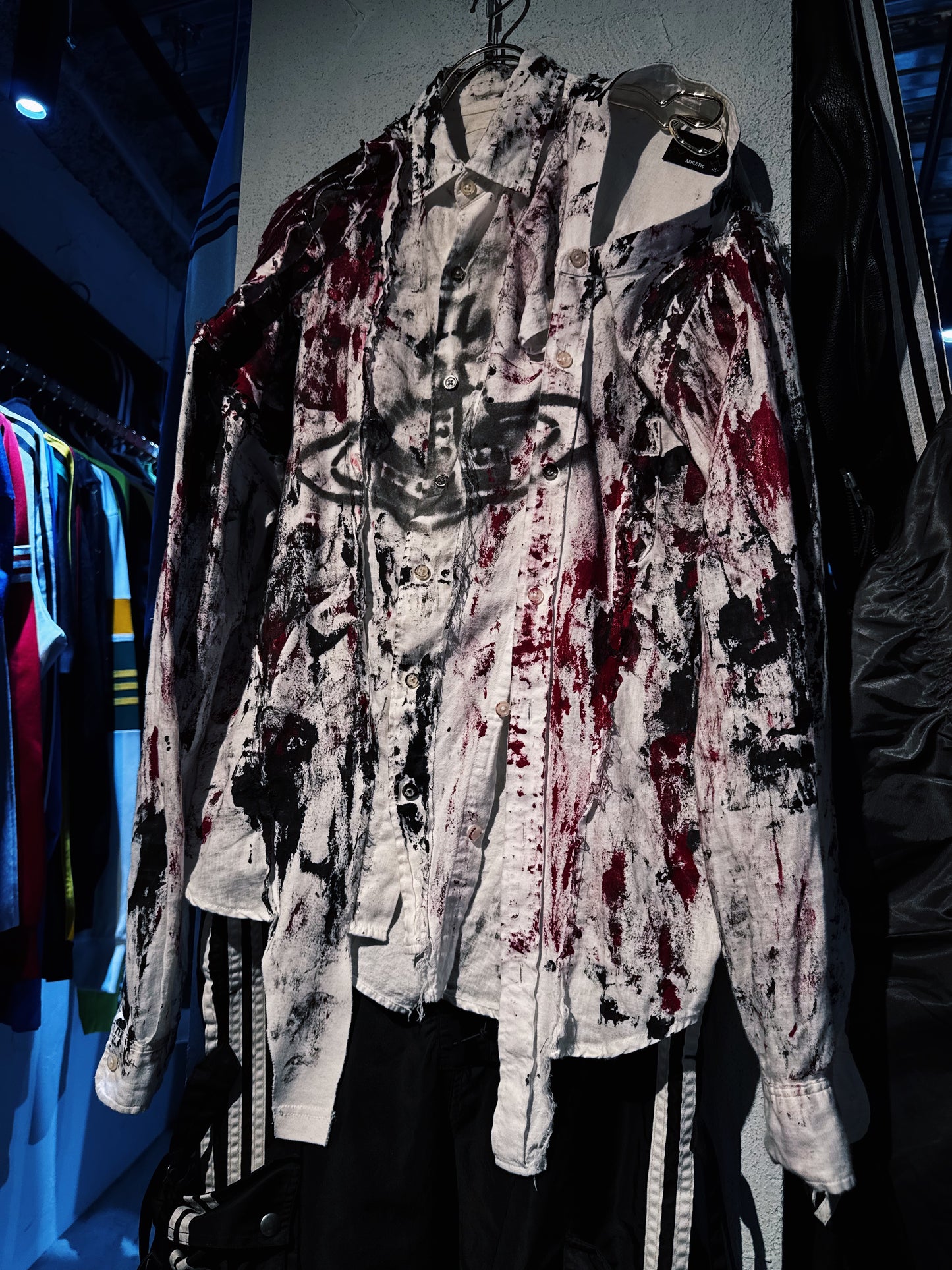 "vivid notes"再構築 The Anarchist's painting design Orbit shirt