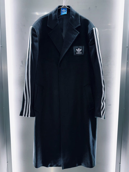 special "original re:meke" vintage "adidas"x vintage chester coat three strip edition